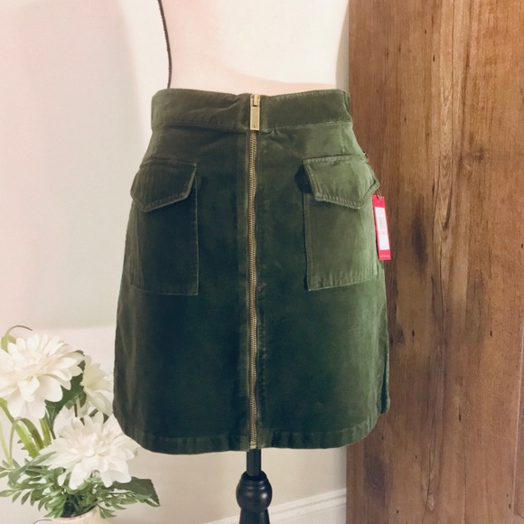 VINCE CAMUTO Petite Washed Corduroy New Skirt - Picture 3 of 7